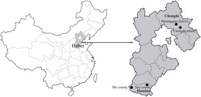 Genetic diversity of Bartonella infection in residential and field rodents in Hebei, China